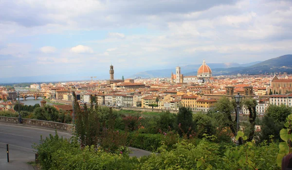 Panoramatický pohled na Florencii — Stock fotografie