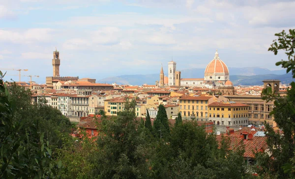 Panoramatický pohled na Florencii — Stock fotografie