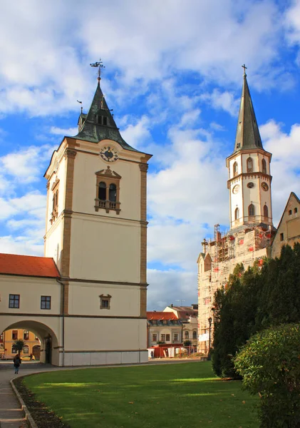 Bell tower of the Old Town Hall in Levoca, Eslováquia — Fotografia de Stock