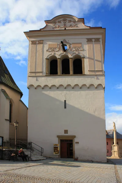 Poprad - October 22, 2016. Cathedral of St. George in Spisska Sobota (Poprad) in Slovakia — Stock Photo, Image