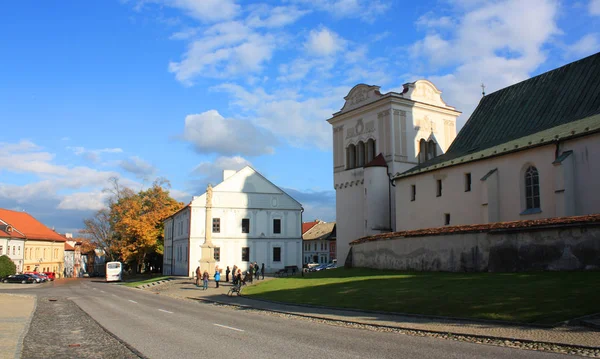 Town Hall in the Spisska Sobota (Old Town) in Poprad, Slovakia — Stock Photo, Image