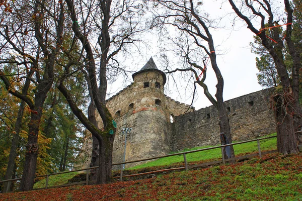 Starolyubovnyansky град у Словаччині — стокове фото