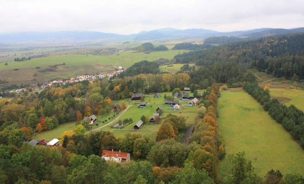 Landskapet i östra Slovakien — Stockfoto