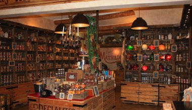 Güzel - 27 Ekim 2016. Baharat Dükkanı Nice, Fransa