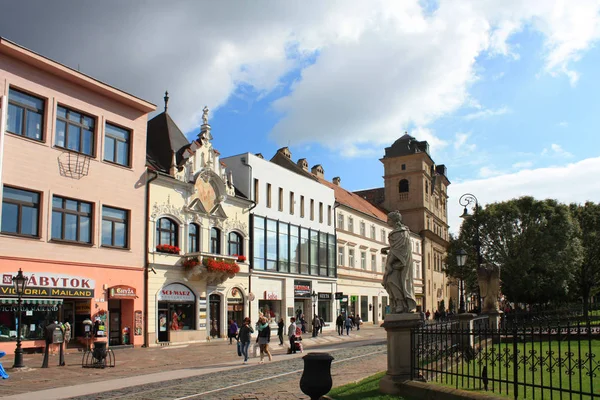 Kosice - 20 Nisan 2017. Kosice eski şehirde