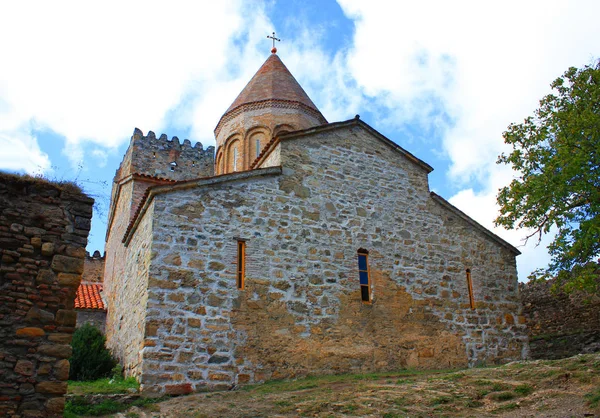 L'église de la forteresse d'Ananuri en Géorgie — Photo