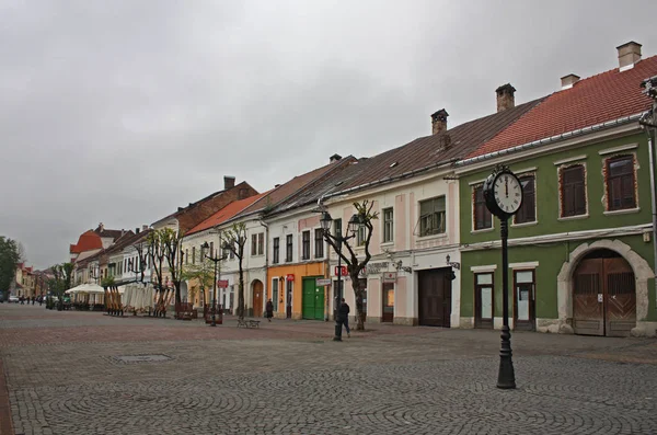 Óváros Bistrita, Románia — Stock Fotó