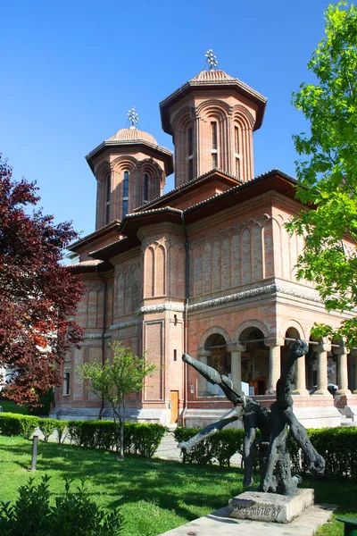 Igreja de Kretzulescu em Bucareste, Roménia — Fotografia de Stock