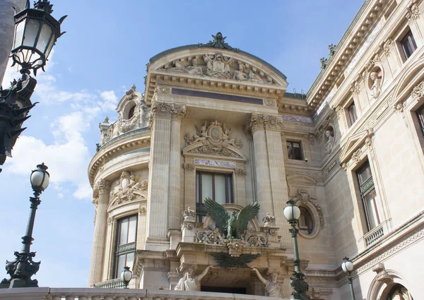 Fragment of the Opera or Palace Garnier, Paris — Stock Photo, Image