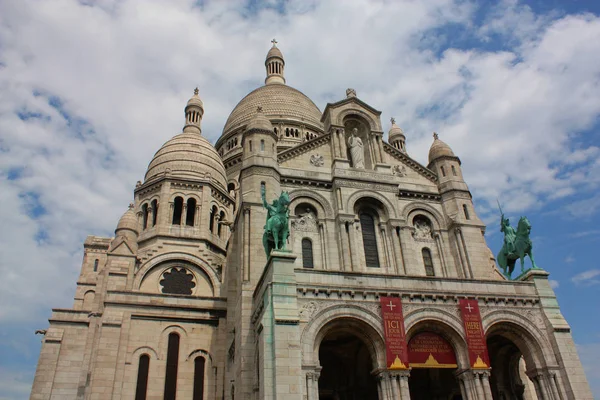 Париж - 27 мая 2017 года. Собор Святого Кёра в Париже — стоковое фото