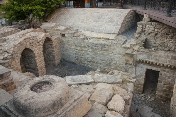 Розкопки Старого міста (Icheri Sheher) у Баку — стокове фото