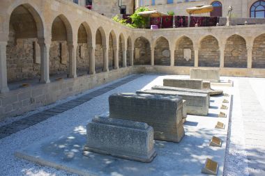 Bakü'deki eski şehir (Icheri Şirvanşahlar Sarayı) Kazısı