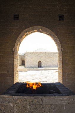Ateshgah (ateş Tapınağı) Azerbaycan altar