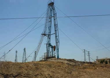 Azərbaycanda petrol kuyularında