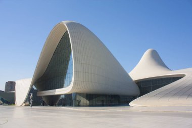 Bakü - 7 Haziran 2017. Haydar Aliyev Merkezi, Bakü, Azerbaycan