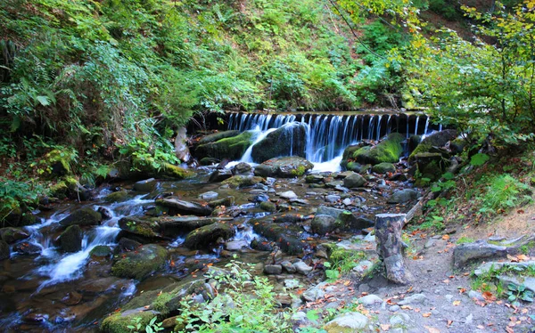 Cascada en Transcarpathia, Ucrania —  Fotos de Stock