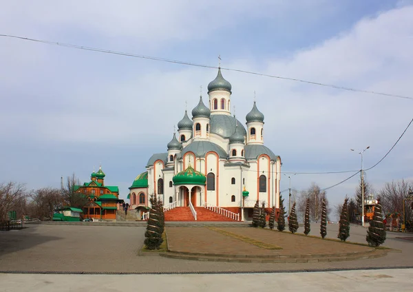 Klasztor Świętej Anny w miejscowości Vashkovtsi, Ukraina — Zdjęcie stockowe