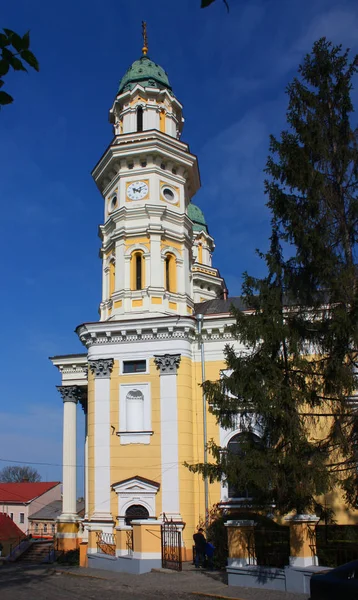 Cattedrale di Santa Croce a Uzhhorod, Ucraina — Foto Stock