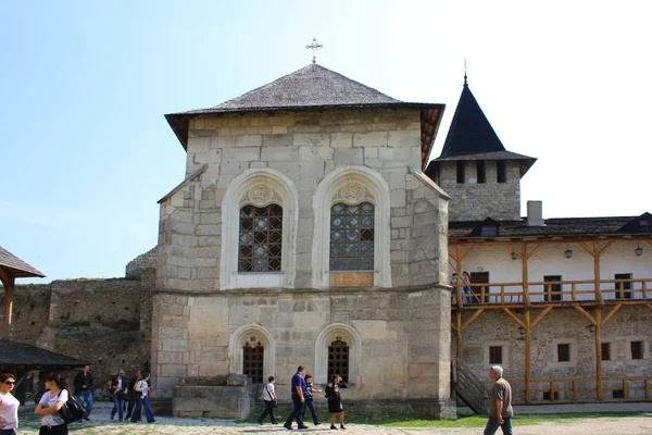 Fortaleza de Khotyn em Hotin, Ucrânia — Fotografia de Stock