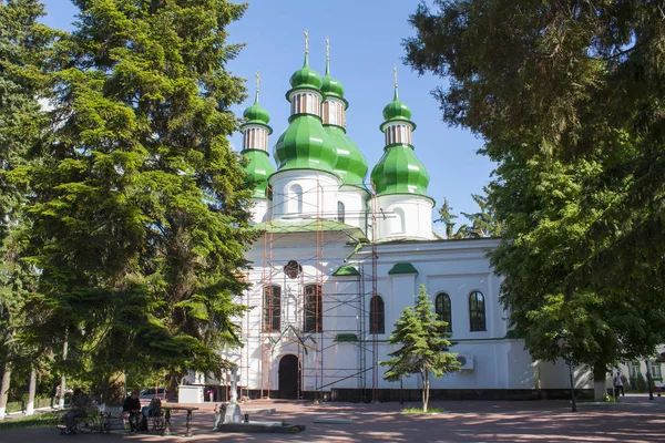 Kiev, Ukrayna Holy Trinity (Kitaevo) Kitaev Manastırı — Stok fotoğraf