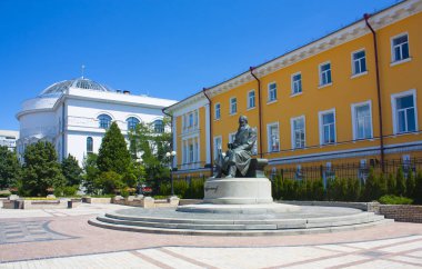 Anıt M. Grushevsky Kiev, Ukrayna