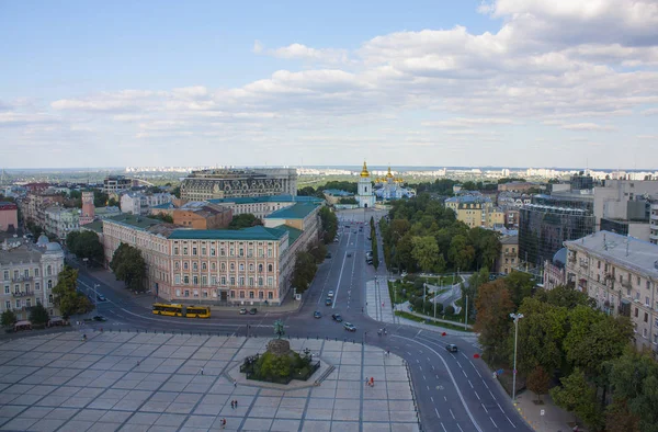 Площадь Святой Софии в Киеве, Украина — стоковое фото