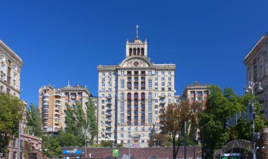 Kreschatik Caddesi Kiev, Ukrayna