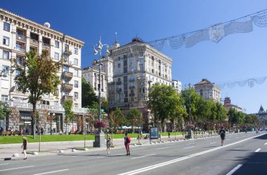 Kreschatik Caddesi Kiev, Ukrayna