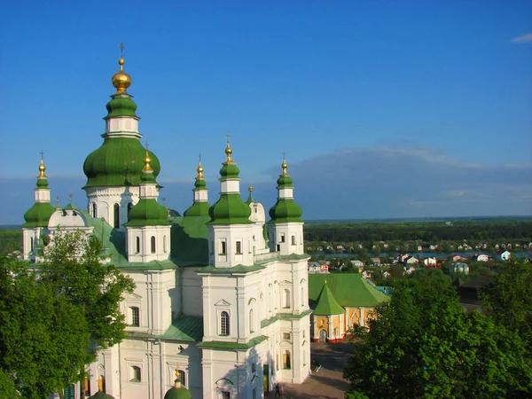 Eletsky uspensky Kloster in chernigov, Ukraine — Stockfoto