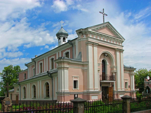 A Szent Borbála-templomban, ahol Balzac Nős, Berdichev, Ukrajna — Stock Fotó