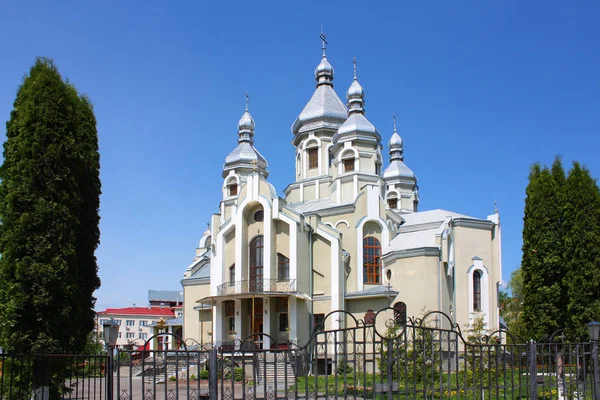 예수 Drogobych, 우크라이나에서의 거룩한 어머니의 가정 교회 — 스톡 사진