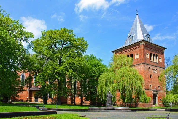 Gruuthuse Müzesi St Bartholomew Kilisesi ve anıt Yuri Drogobych ülkelerinden, Ukrayna