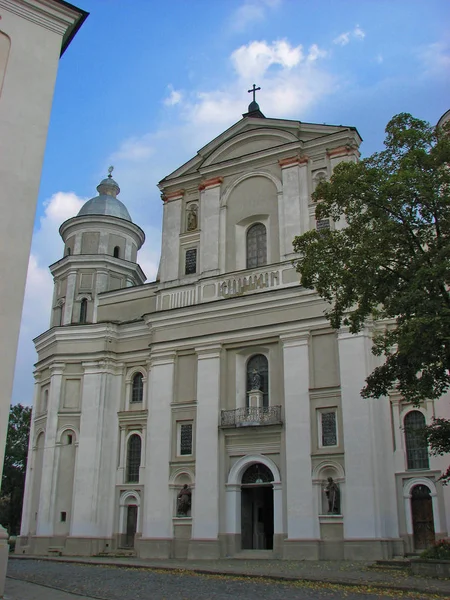 Католический собор Святого Петра и Павла в Луцке — стоковое фото