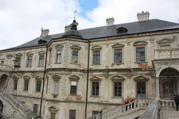 Castelo de Podgoreckij na região de Lviv, Ucrânia — Fotografia de Stock