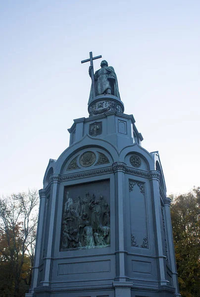 Monumento a Vladímir el Grande en Kiev, Ucrania —  Fotos de Stock