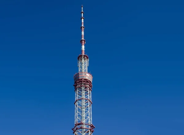 Wieża telewizyjna w Kijowie, Ukraina — Zdjęcie stockowe
