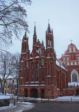 Kilise St. Anne Vilnius, Litvanya