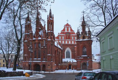 Kilise St. Anne Vilnius, Litvanya