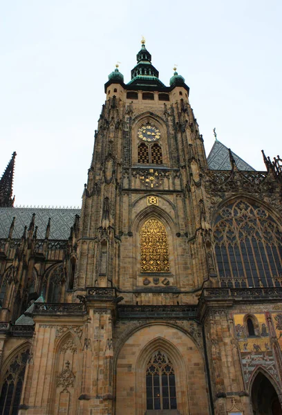 Vitus Catedral Prague República Checa — Foto de Stock
