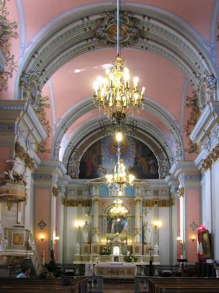 Zhitomir - 11 Mayıs 2008. Jitomir, Ukrayna St. Sophia Katedrali iç — Stok fotoğraf