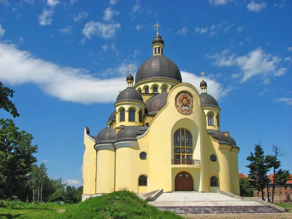 Efendinin Dönüşümü Katedrali - Ukrayna 'nın İvano-Frankivsk bölgesinin ana Yunan Katolik tapınağı Kolomyia,
