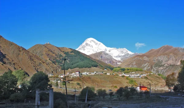 Berget Kazbek, Georgien — Stockfoto