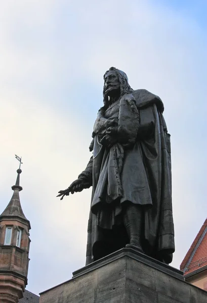 Monumento a Albrecht Durer en Nuremberg, Alemania — Foto de Stock