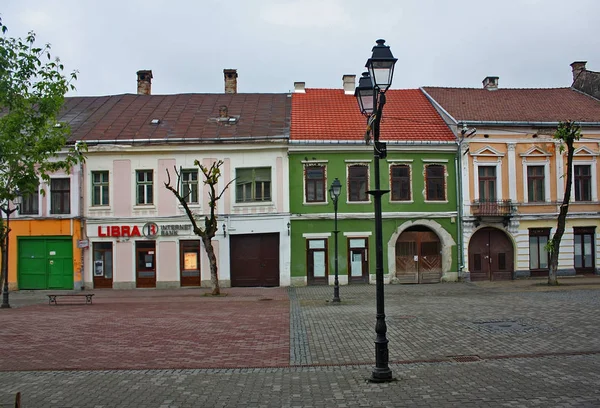 Bistrita Mei 2017 Weergave Van Oude Huizen Oude Stad Stad — Stockfoto