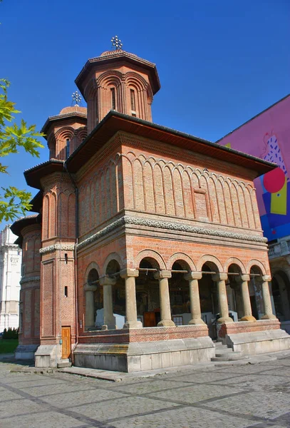 Bucharest May 2017 Church Kretzulescu Bucharest Romania — Stock Photo, Image
