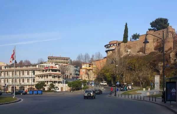Tbilisi December 2017 View Queen Darejan Palace Old City Tbilisi — Stock Photo, Image