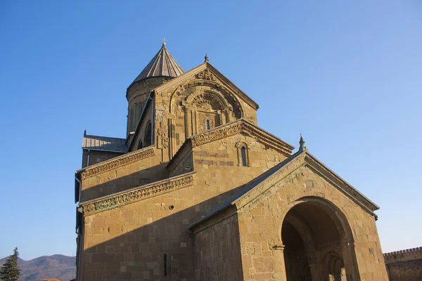 Mtsheta Gürcistan Daki Svetitskhoveli Katedrali — Stok fotoğraf