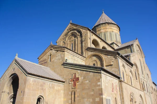 Die Svetitskhoveli Kathedrale Mtskheta — Stockfoto