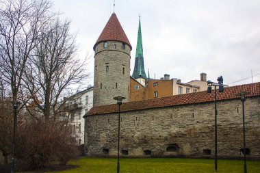 Tallinn, Estonya - 3 Ocak 2018: Deniz tarihi Tallinn, Müzesi