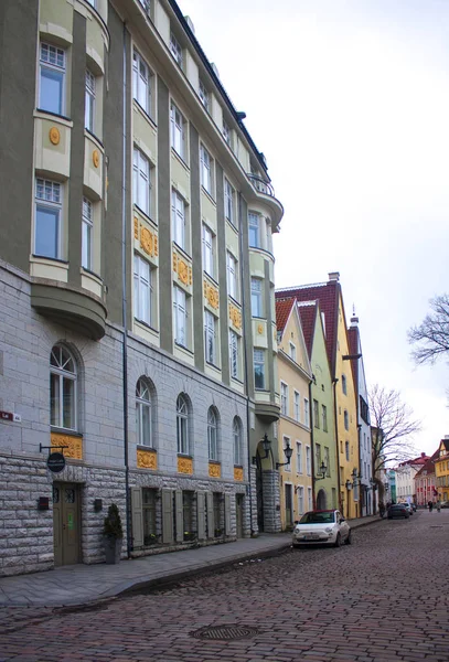 タリン エストニアのタリン エストニア 2018 旧市街の建築 — ストック写真